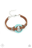 Sahara Springs - Blue Paparazzi Bracelet Exclusive - Carolina Bling Boss