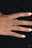 Bet Your Boots - Orange Paparazzi Ring - Carolina Bling Boss