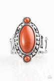 Bet Your Boots - Orange Paparazzi Ring - Carolina Bling Boss
