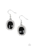 The Modern Monroe - Black Paparazzi Earrings