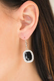 The Modern Monroe - Black Paparazzi Earrings