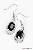 As Humanly POSH-ible - Black Paparazzi Earrings - Carolina Bling Boss