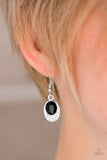 As Humanly POSH-ible - Black Paparazzi Earrings - Carolina Bling Boss