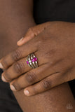 Not So Novice - Pink Paparazzi Ring