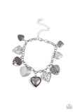 Garden Hearts - White Paparazzi Bracelet - Carolina Bling Boss