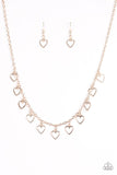 Im Yours - Rose Gold Paparazzi Necklace - Carolina Bling Boss