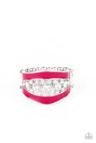 TRENDING TREASURE - PINK PAPARAZZI RING