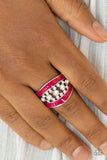 TRENDING TREASURE - PINK PAPARAZZI RING