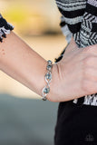 Rich is Rich - Silver Paparazzi Bracelet - Carolina Bling Boss