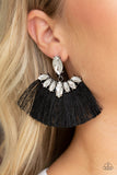 Formal Flair - Black Paparazzi Earrings - Carolina Bling Boss