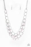 Yacht Tour - Pink Paparazzi Necklace