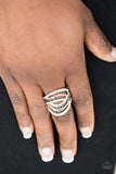 Cosmic Compass - Black Paparazzi Ring - Carolina Bling Boss