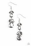 Trophy Hall - Silver Paparazzi Earrings - Carolina Bling Boss