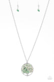 Naturally Nirvana - Green Paparazzi Necklace - Carolina Bling Boss