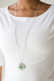 Naturally Nirvana - Green Paparazzi Necklace - Carolina Bling Boss