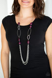 Pleasant Promenade - Purple Paparazzi Necklace