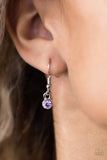 Stay Sparkly - Purple Paparazzi Necklace - Carolina Bling Boss