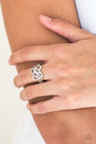 Have The World On A HEART-String - Pink Paparazzi Ring - Carolina Bling Boss