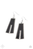 Demandingly Deco - Black Fashion Fix Exclusive Paparazzi Earrings