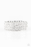 FEELING FAB-YOU-LESS PAPARAZZI RING - WHITE