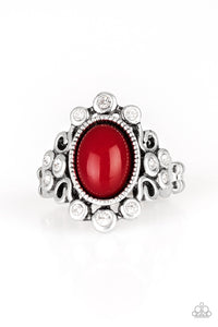 Noticeable Notable - Red Paparazzi Ring