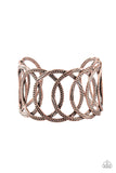 Circa de Contender - Copper Paparazzi Bracelet - Carolina Bling Boss