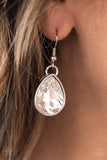Show-Stopping Shimmer - White Paparazzi Necklace - Carolina Bling Boss