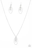 City Gem - White Paparazzi Necklace - Carolina Bling Boss