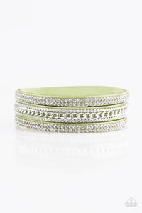 Unstoppable - Green Paparazzi Bracelet - Carolina Bling Boss