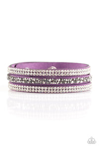 Mega Glam - Purple Paparazzi Bracelet - Carolina Bling Boss