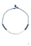 Surfin Santa Cruz - Blue Paparazzi Necklace - Carolina Bling Boss