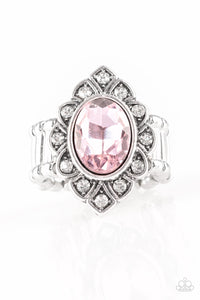 Power Behind The Throne - Pink Paparazzi Ring - Carolina Bling Boss