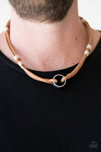 Roman Underground - Brown Paparazzi Necklace - Carolina Bling Boss