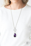 Lookin Like A Million - Purple Exclusive Paparazzi Necklace - Carolina Bling Boss