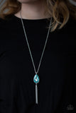 Elite Shine - Blue Paparazzi Necklace - Carolina Bling Boss