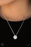 What A Gem - White Paparazzi Necklace - Carolina Bling Boss