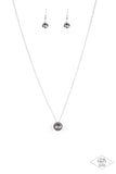 What A Gem - Silver Exclusive Paparazzi Necklace - Carolina Bling Boss