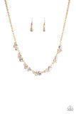 Social Luster - Gold Paparazzi Necklace