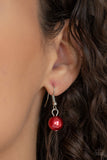 5th Avenue Romance - Red Paparazzi Necklace