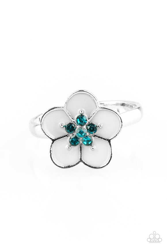 Rhinestone Flower Ring - Multiple Colors Available - Carolina Bling Boss