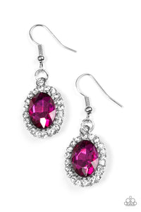 The FAME Of The Game - Pink Paparazzi Earrings - Carolina Bling Boss