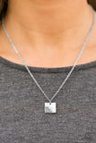 Just The Way You Are - Silver Paparazzi Necklace - Carolina Bling Boss