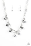 Lets Get This FASHION Show On The Road! - Silver Paparazzi Necklace - Carolina Bling Boss