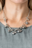 Lets Get This FASHION Show On The Road! - Silver Paparazzi Necklace - Carolina Bling Boss