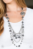 All The Trimmings - Black Paparazzi Necklace - Carolina Bling Boss