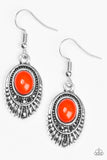 Look HUEs Talking! - Orange Paparazzi Earrings - Carolina Bling Boss