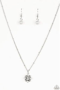 Most Cherished - White Necklace - Carolina Bling Boss