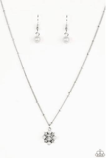 Most Cherished - White Necklace - Carolina Bling Boss