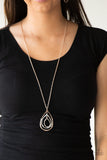 Going For Grit - Rose Gold Paparazzi Necklace