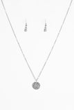Make Today Glitter - White Paparazzi Necklace - Carolina Bling Boss